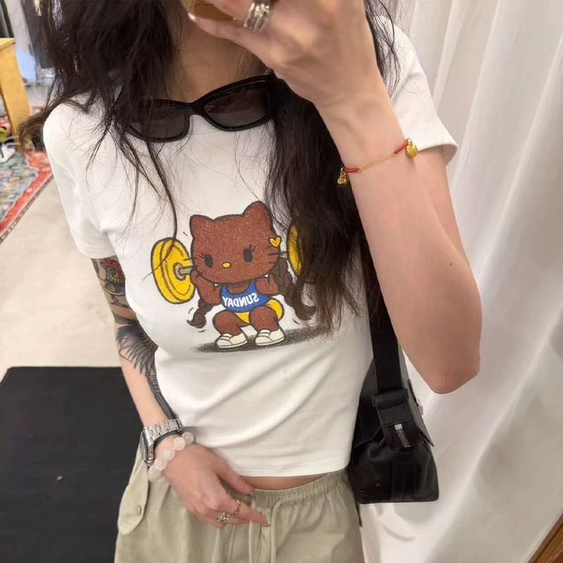 Women'S Fashion From The 60S - Sanrio Summer Hotties Hello Kitty Cotton