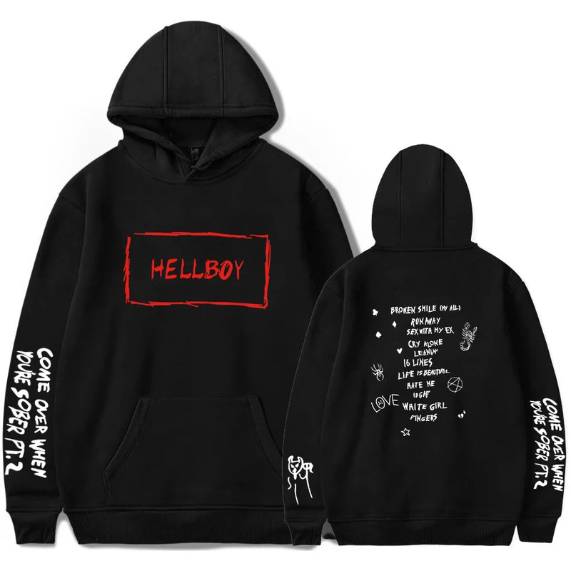 Women'S Fashion Hoodies - 2022 New Lil Peep HEllBOY Hoodies