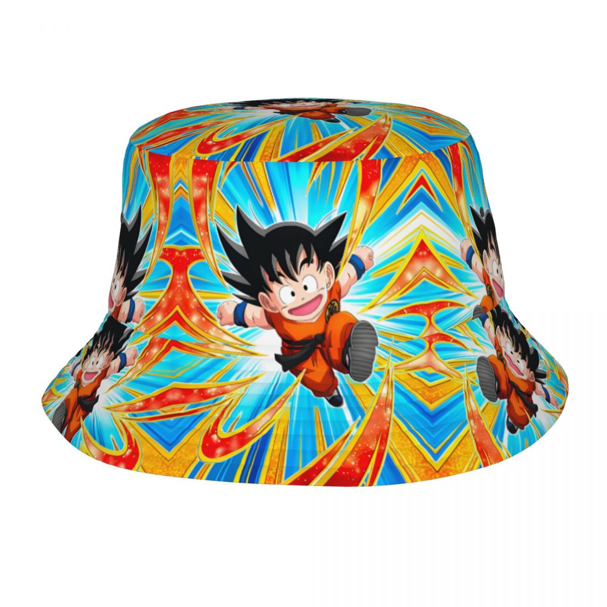 Bucket Hat Women - Custom Fashion DBZ Goku Japan Comic
