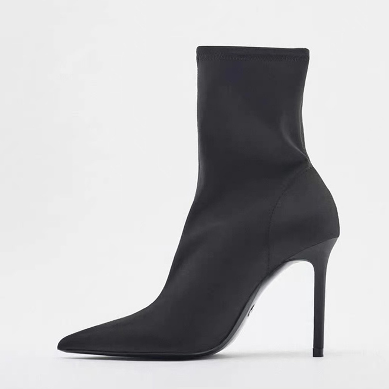 Women'S Fashion Socks - Liyke Brand Fashion Slim Black Stretch