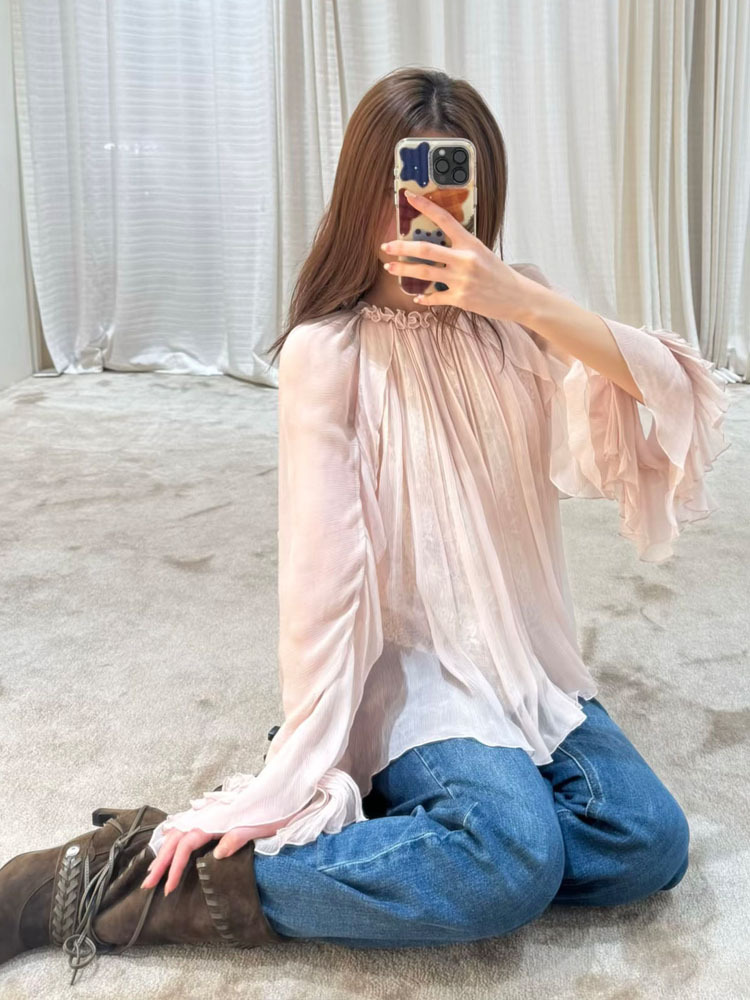 Lace ruffled loose top, stylis - Women'S Fashion For 2026 recensione e prezzo