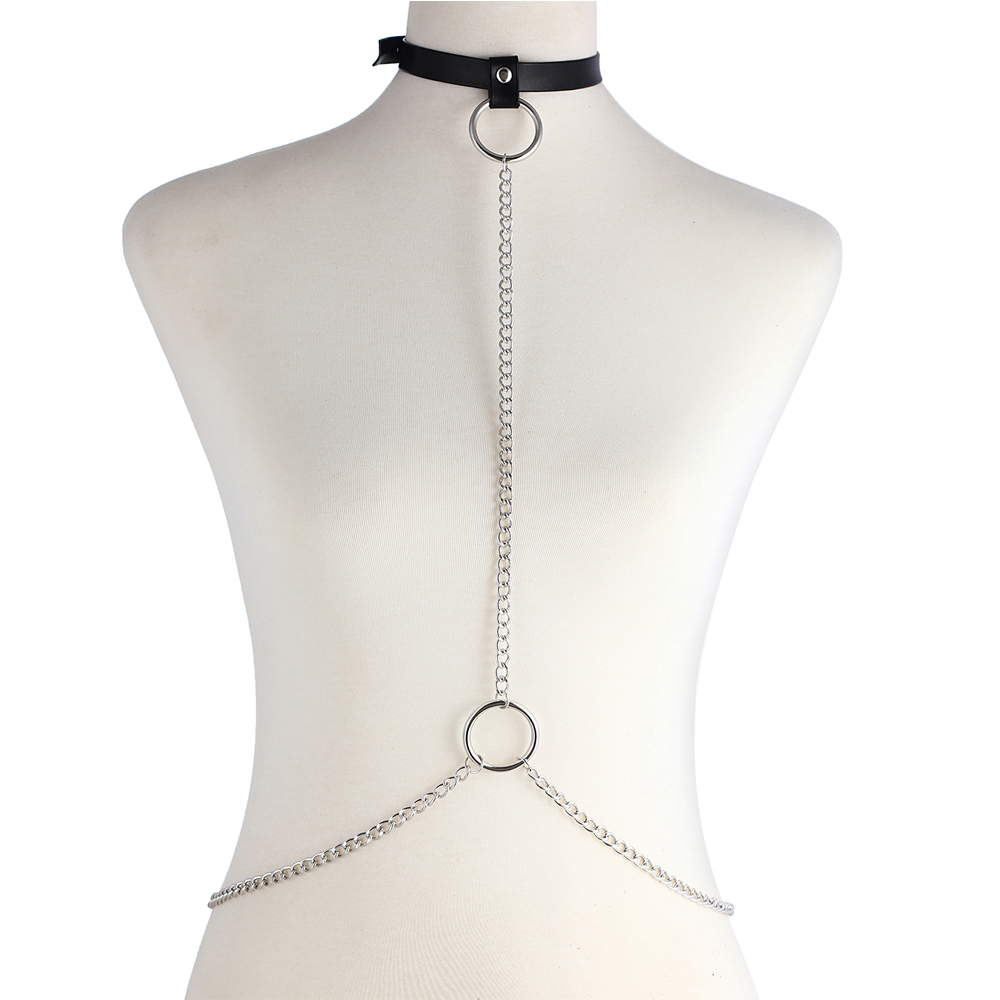 Sexy Body Chain Harness Goth C - Women'S Fashion Harness recensione e prezzo