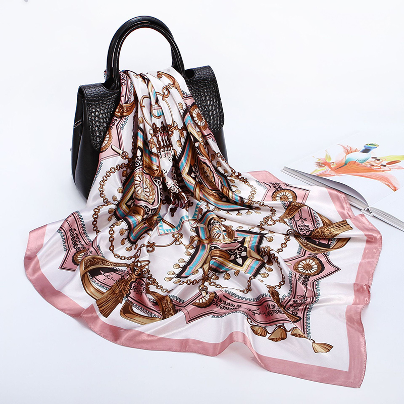 Satin Square Scarf Women Musli - Women'S Fashion For 2026 recensione e prezzo