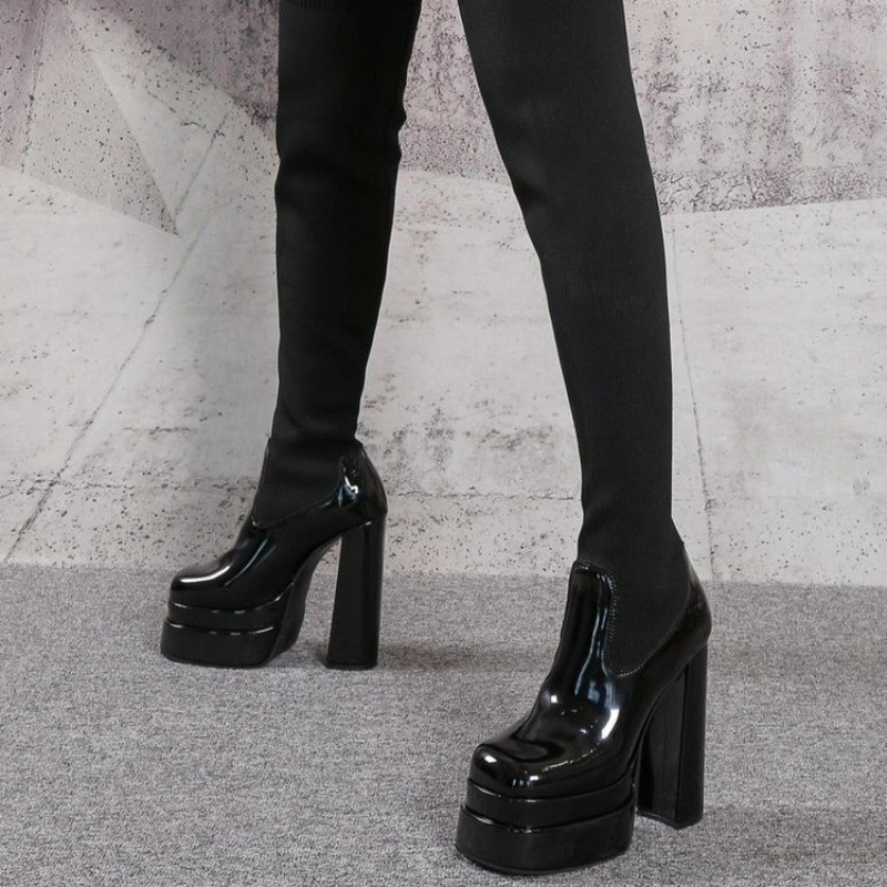 Women Boots Platform Over The  - Women'S Fashion Socks recensione e prezzo