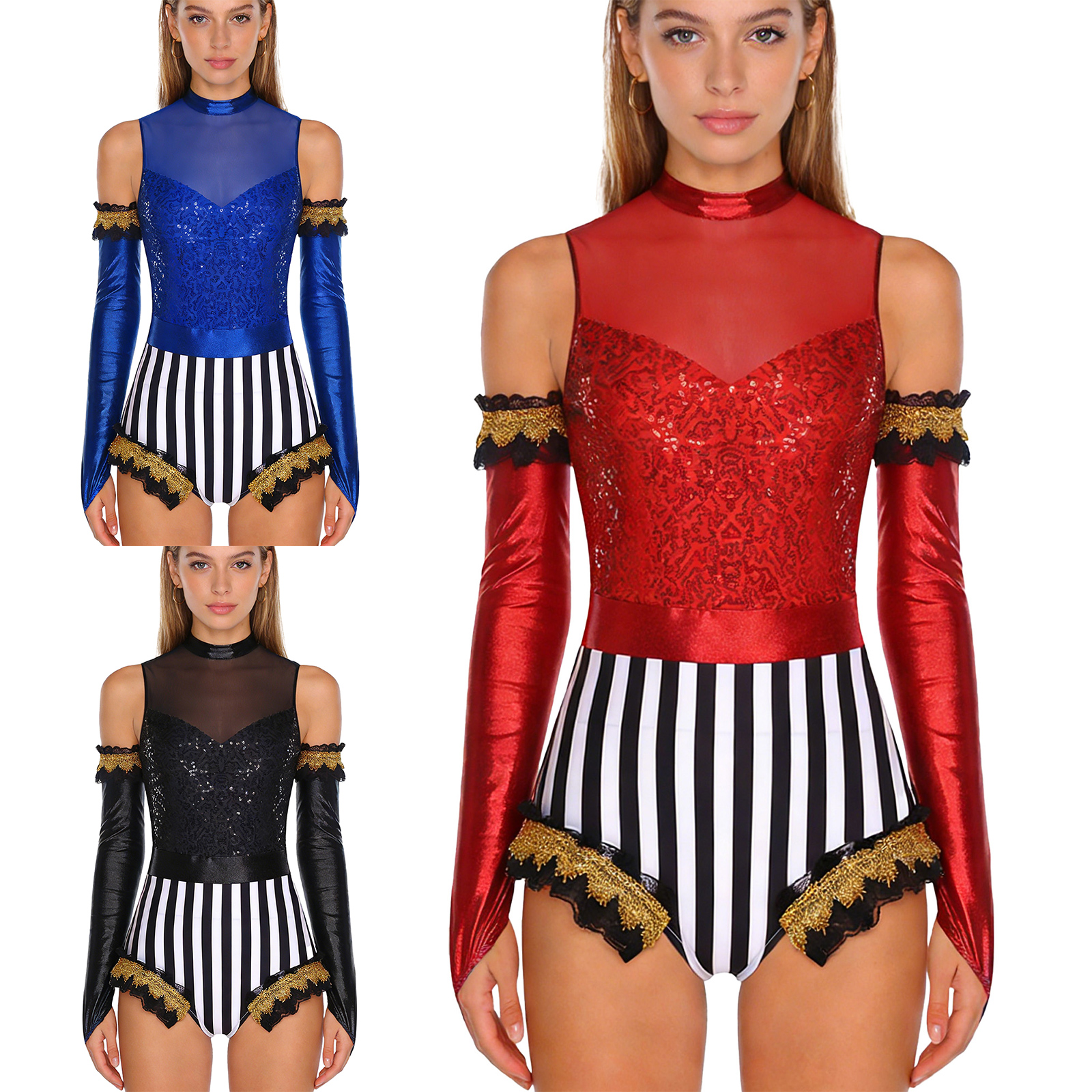 Women Circus Ringmaster Showma - Sleeveless Jumpsuit recensione e prezzo