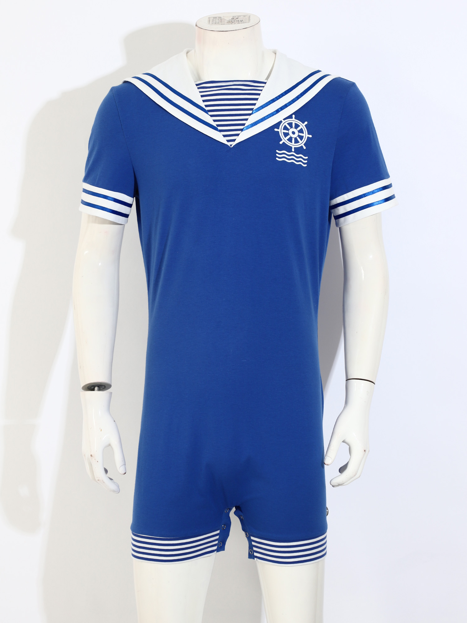 Men Navy Collar Rompers for Ha - Sleeveless Jumpsuit recensione e prezzo