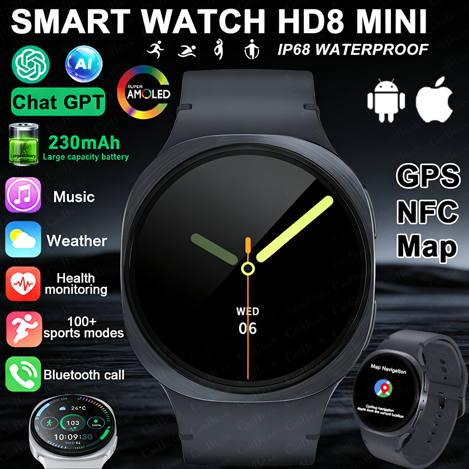 2026 New Watches 8 Mini GPS Tr - Women Fashion Zone recensione e prezzo