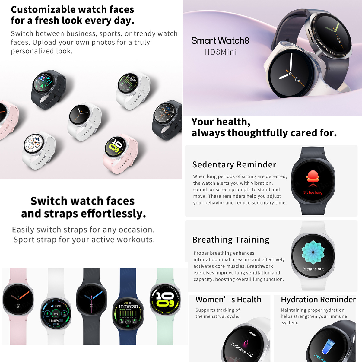 2026 New Watches 8 Mini GPS Tr - Women Fashion Zone recensione e prezzo
