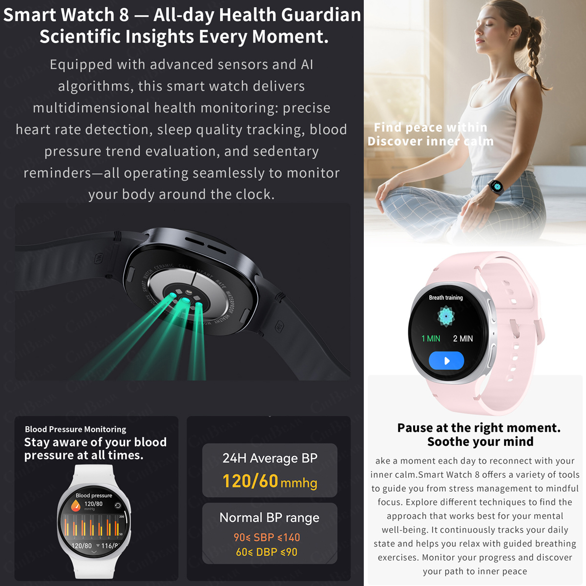 2026 New Watches 8 Mini GPS Tr - Women Fashion Zone recensione e prezzo
