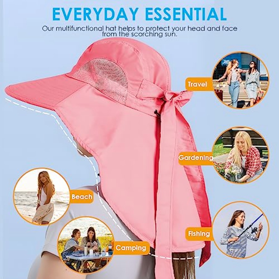 Womens Sun Hat UV Protection,  - Bucket Hat Women recensione e prezzo