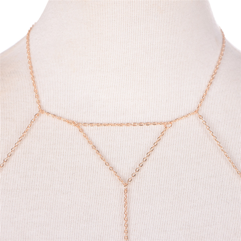 Gold Silver Fashion Link Chain - Women'S Fashion Harness recensione e prezzo
