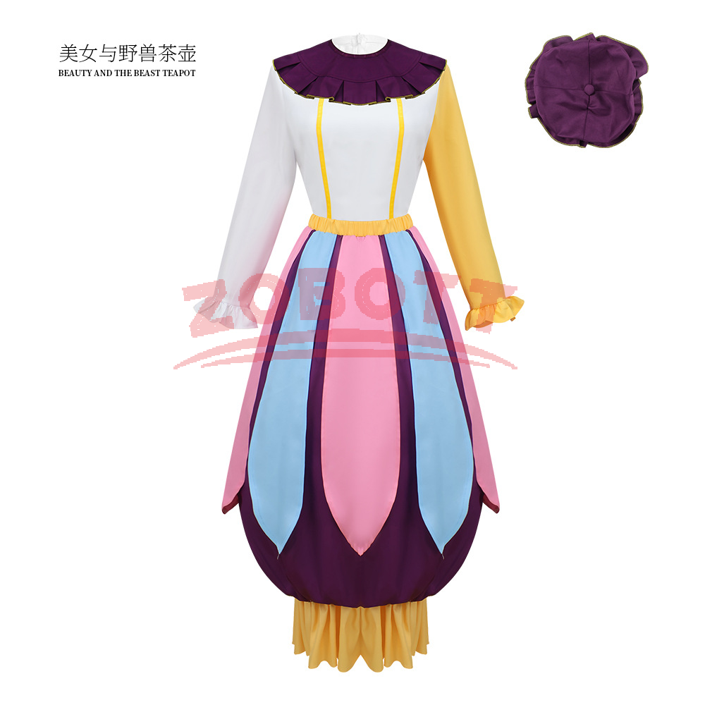Tea Pot Mrs Potts Cosplay Long - Women'S Fashion Hats recensione e prezzo