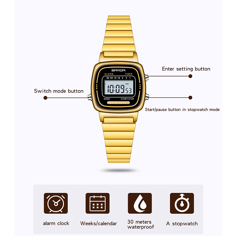 SANDA Women Golden Classic Qua - Women Fashion Zone recensione e prezzo