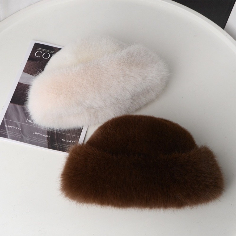 Fashion Headwear Fluffy Fur Wi - Bucket Hat Women recensione e prezzo