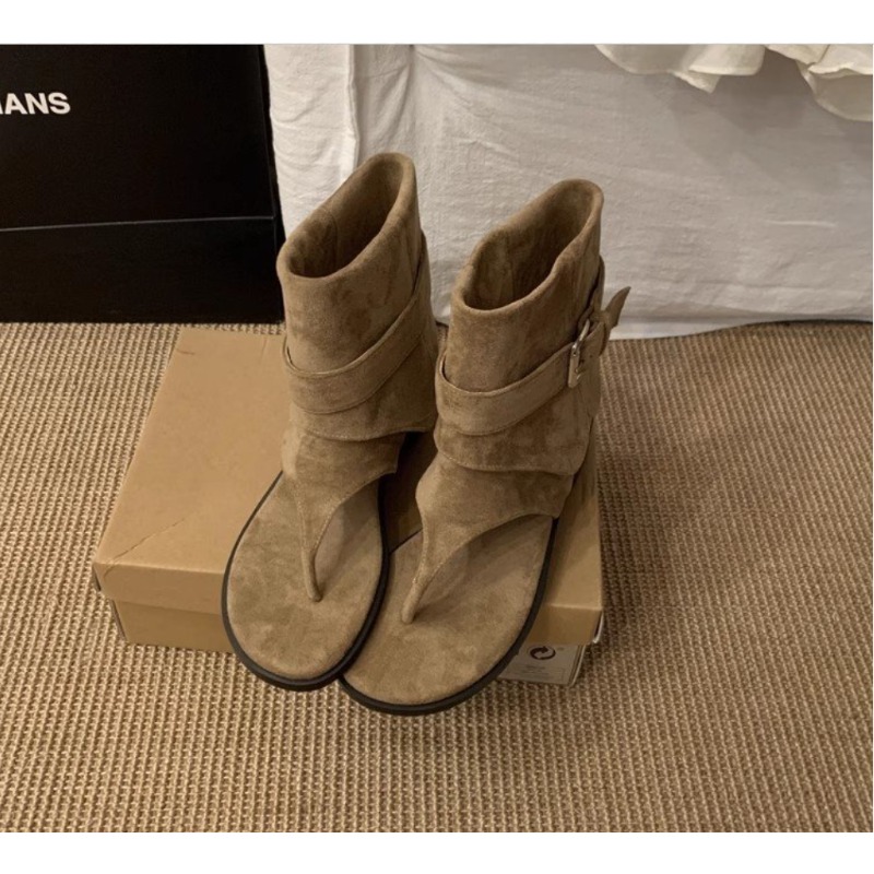 2025Spring Clip Toe Flats Sand - Women'S Fashion Trousers recensione e prezzo