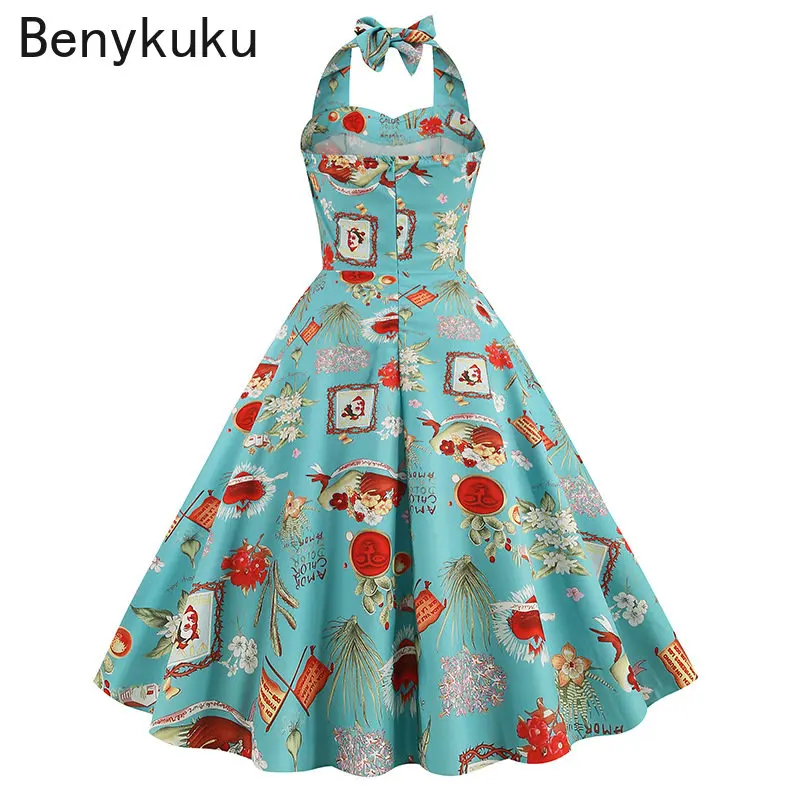 Women Summer Print 50s 60s Vin - Women'S Fashion From The 60S recensione e prezzo
