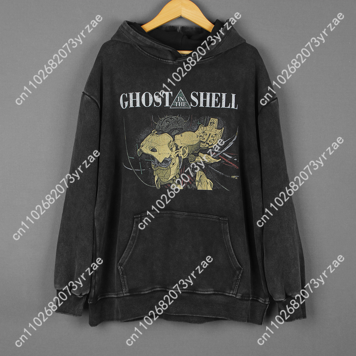 Ghost In The Shell Retro Wash  - Women'S Fashion Hoodies recensione e prezzo