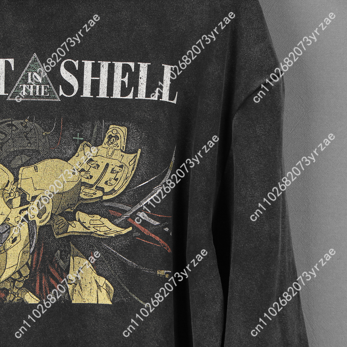 Ghost In The Shell Retro Wash  - Women'S Fashion Hoodies recensione e prezzo