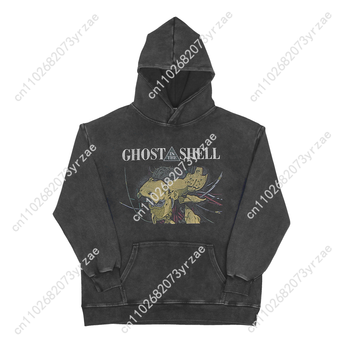 Ghost In The Shell Retro Wash  - Women'S Fashion Hoodies recensione e prezzo