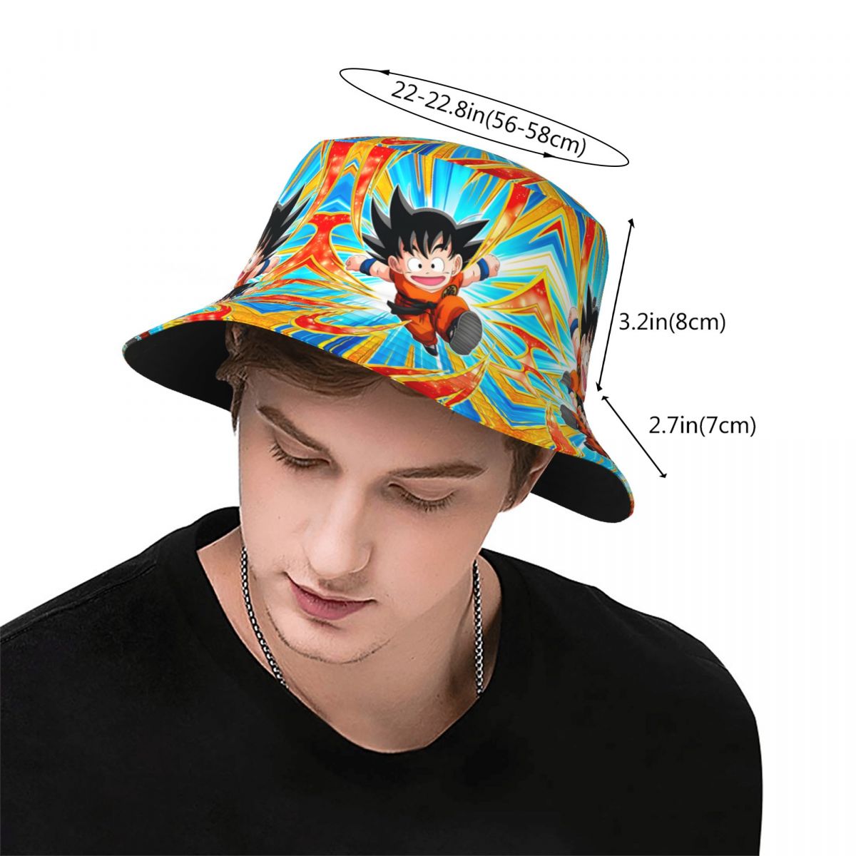 Custom Fashion DBZ Goku Japan  - Bucket Hat Women recensione e prezzo