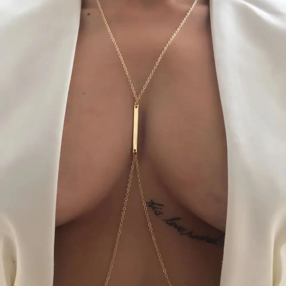 Sexy Metal Chest Chain Harness - Women'S Fashion Harness recensione e prezzo