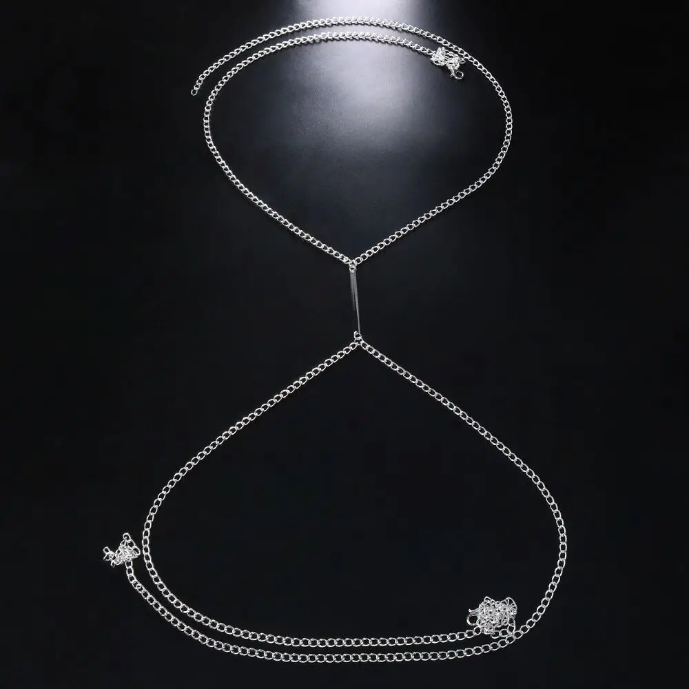 Sexy Metal Chest Chain Harness - Women'S Fashion Harness recensione e prezzo