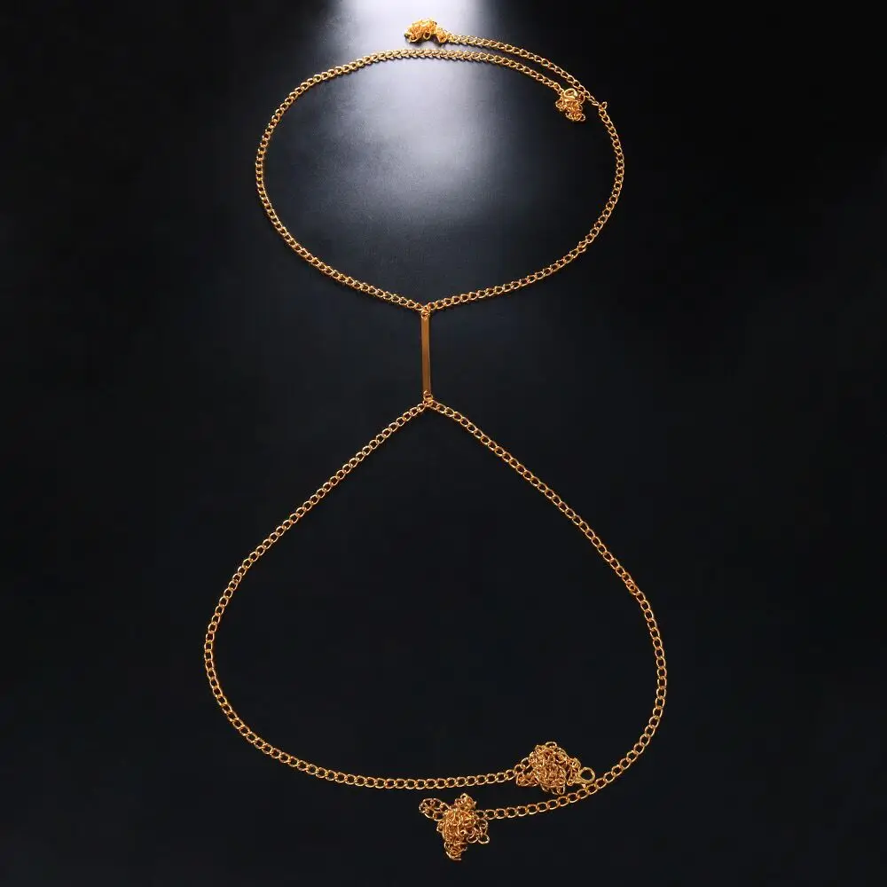 Sexy Metal Chest Chain Harness - Women'S Fashion Harness recensione e prezzo