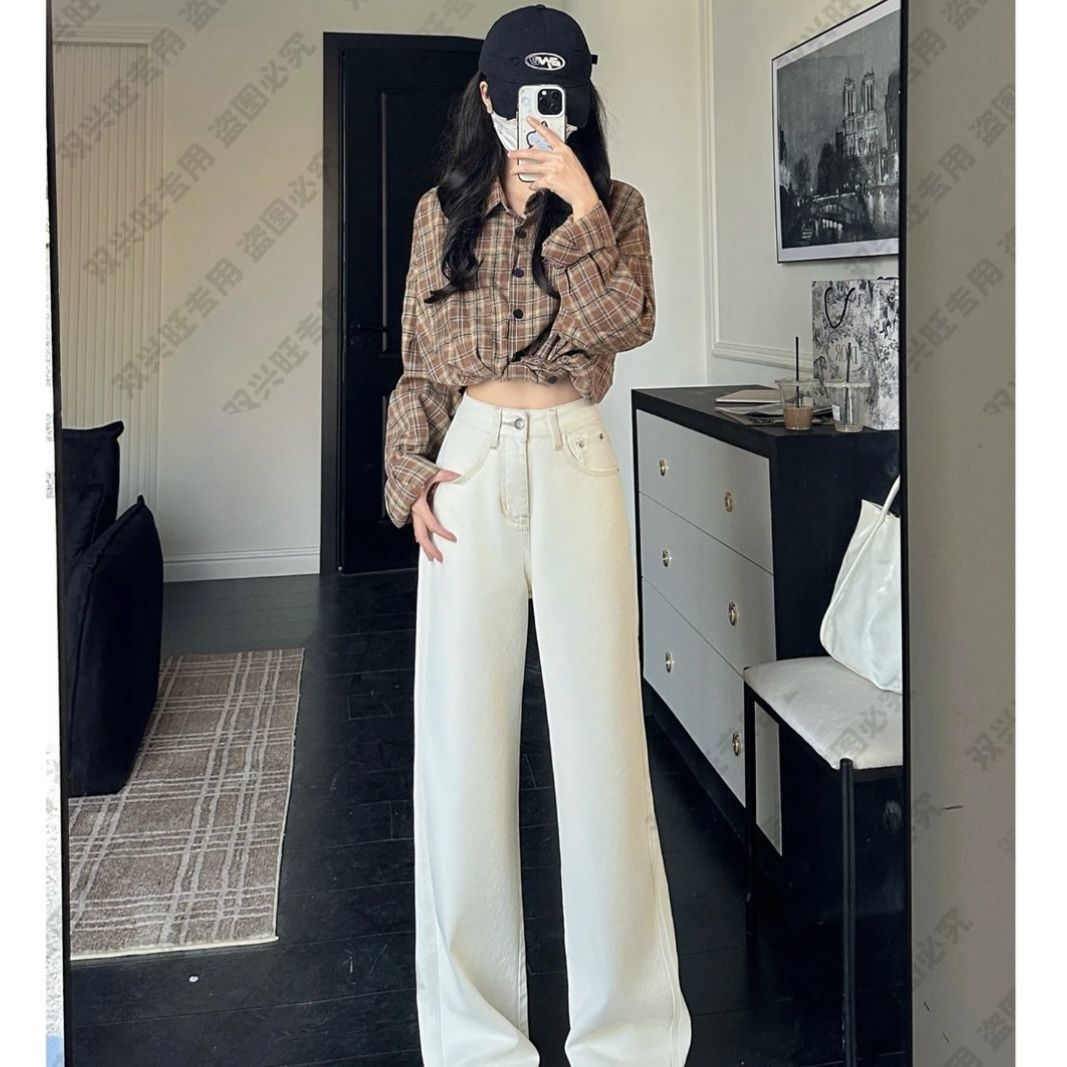 Beige high-waisted wide-leg je - Women'S Fashion Petite recensione e prezzo