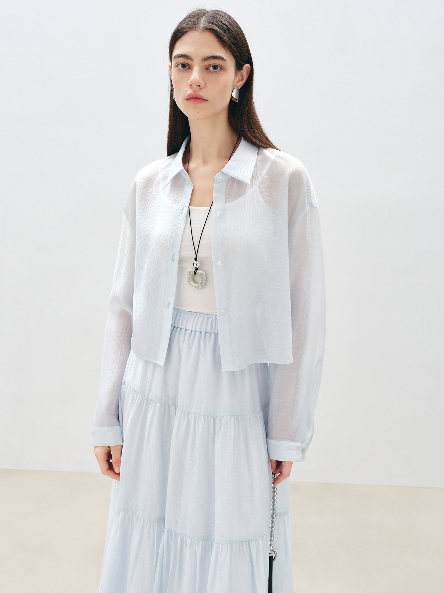 ZIQIAO Petite Blue Shirt White - Women'S Fashion Petite recensione e prezzo