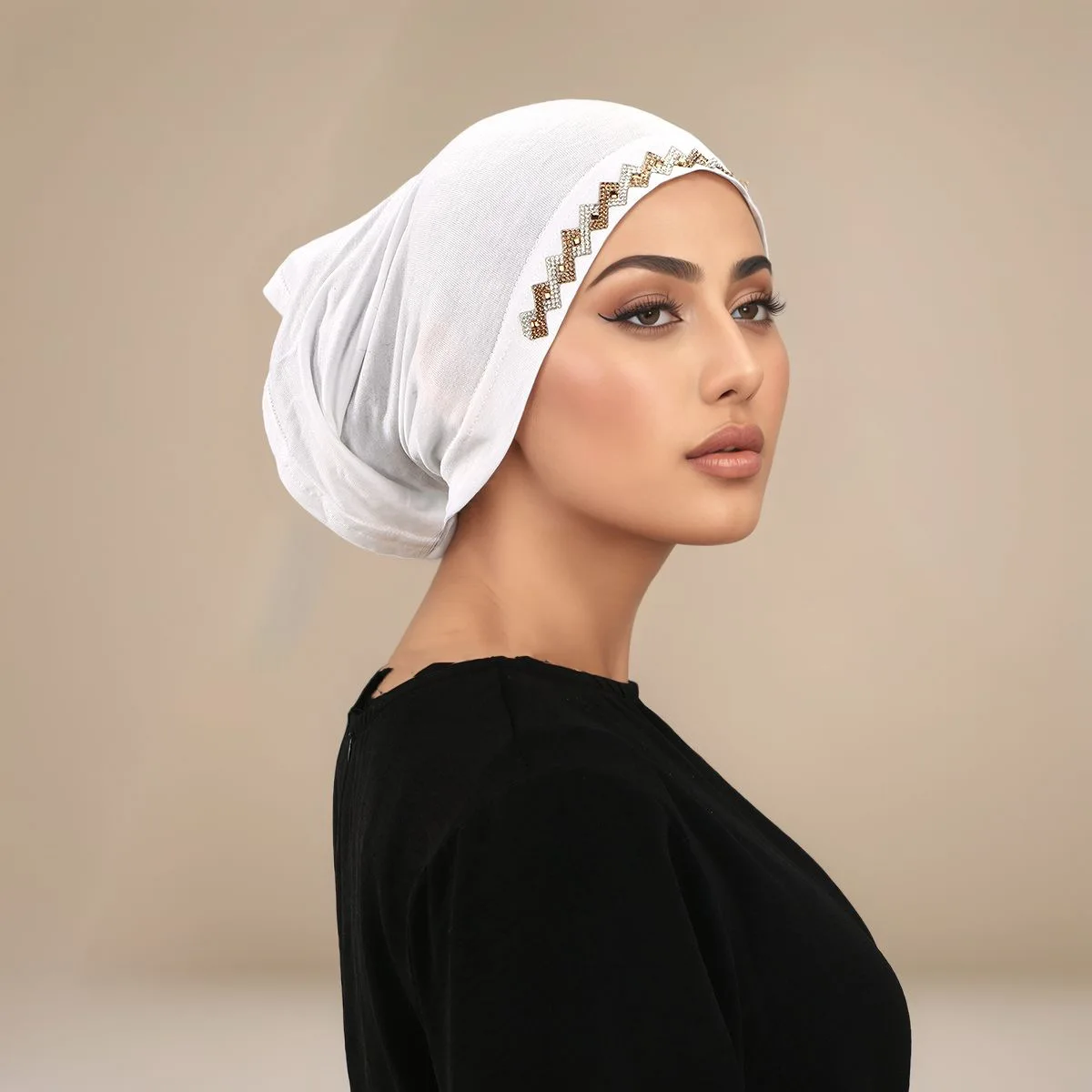 Muslim Head Cover Hat Elastic  - Women'S Fashion Hats recensione e prezzo
