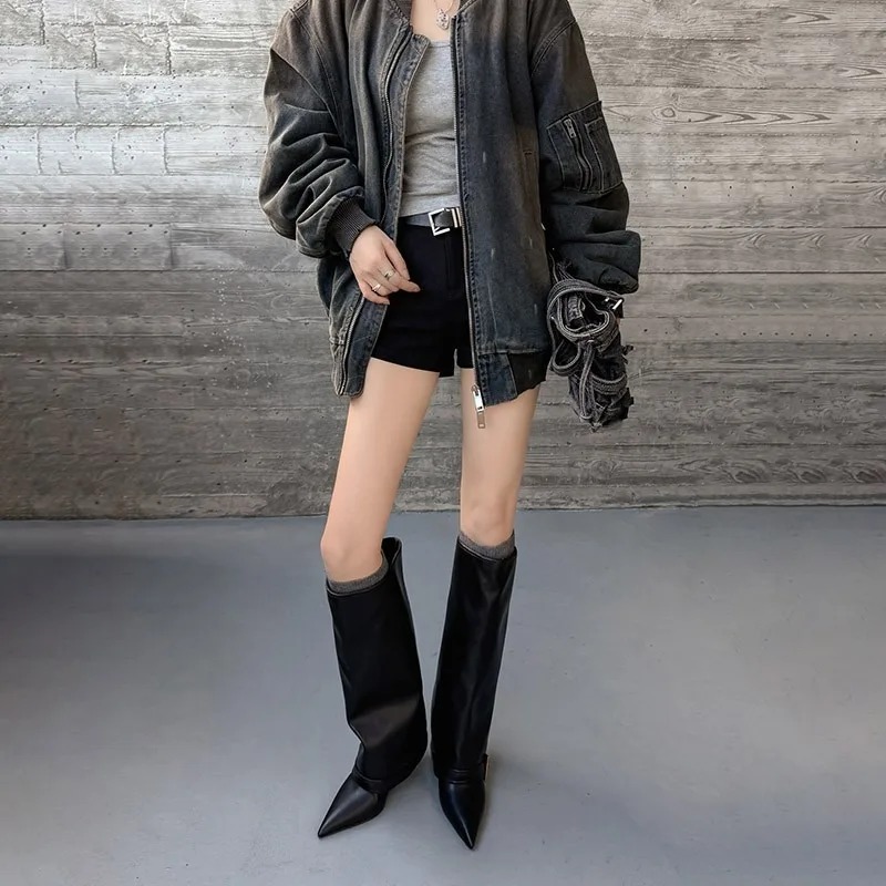 Women's Knee-high Boots Classi - Women'S Fashion Trousers recensione e prezzo