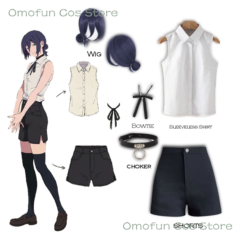 Reze Cosplay Costume Sleeveles - Sleeveless Jumpsuit recensione e prezzo