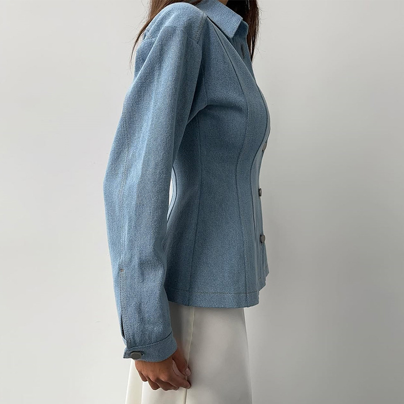 KT Vintage Waist Cinching Deni - Women Fashion Blouse recensione e prezzo