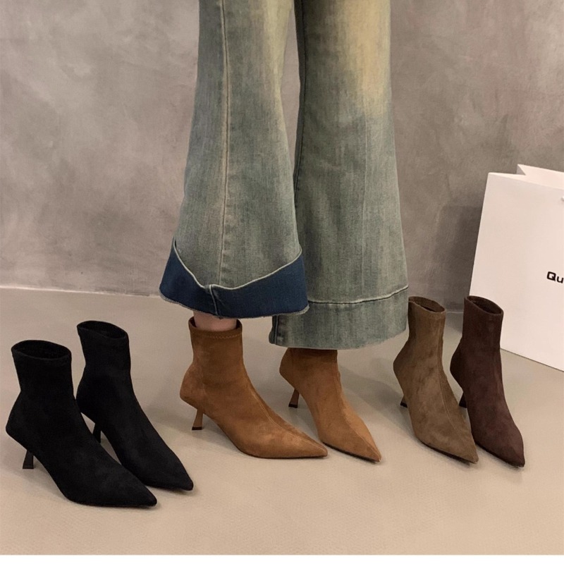 Women's Suede Stretch Ankle Bo - Women'S Fashion Socks recensione e prezzo