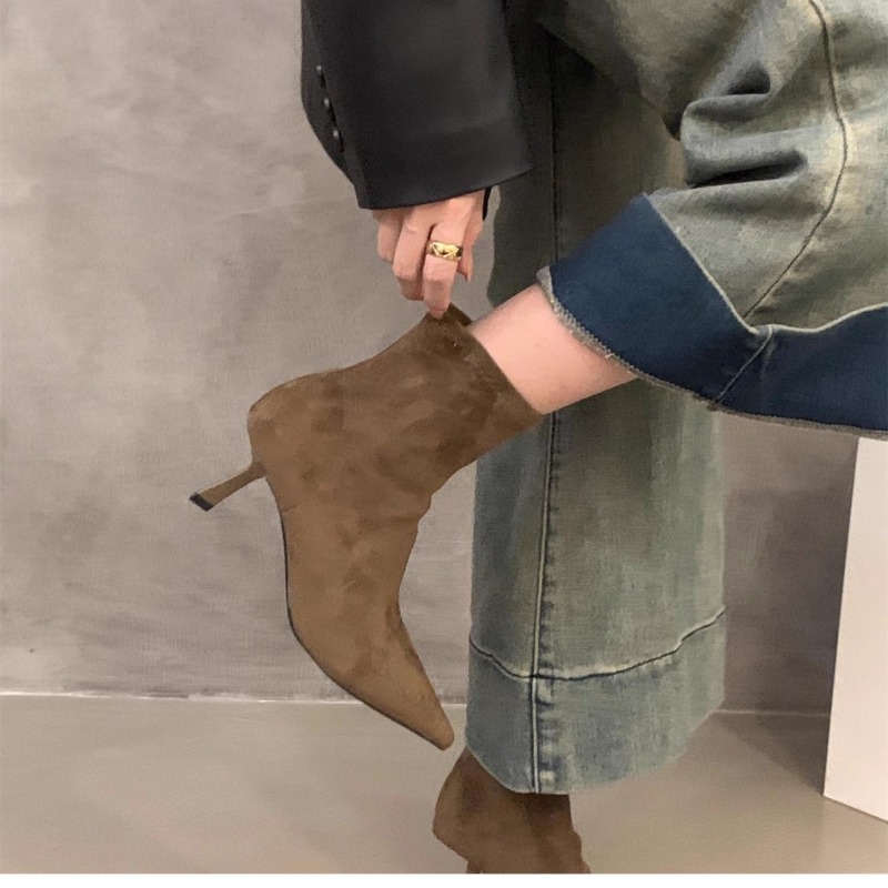 Women's Suede Stretch Ankle Bo - Women'S Fashion Socks recensione e prezzo