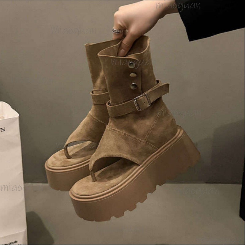 Khaki/Black Fashion Platform B - Women'S Fashion Trends Spring 2026 recensione e prezzo