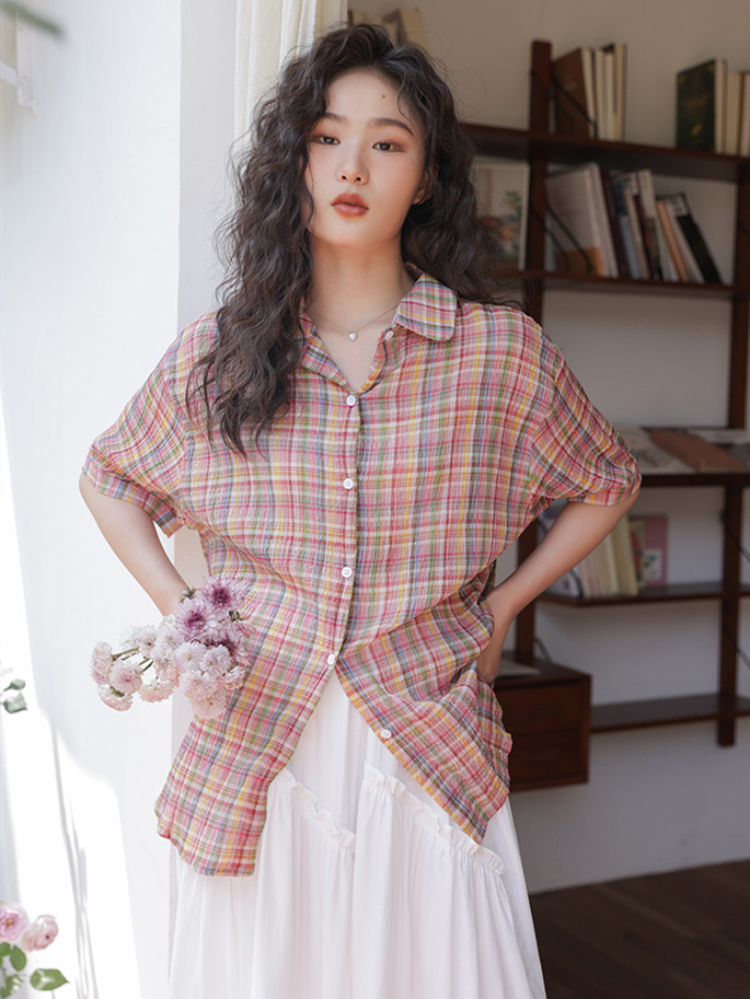 Summer New Women Turn-down Col - Women Fashion Blouse recensione e prezzo