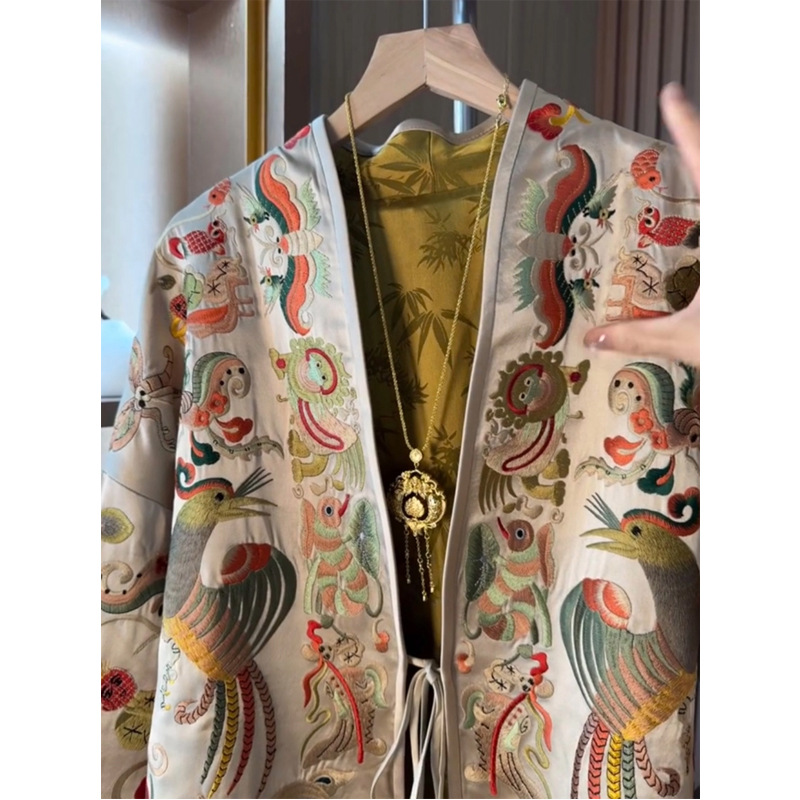 New Chinese Style Kimono Cardi - Women'S Fashion Jackets recensione e prezzo