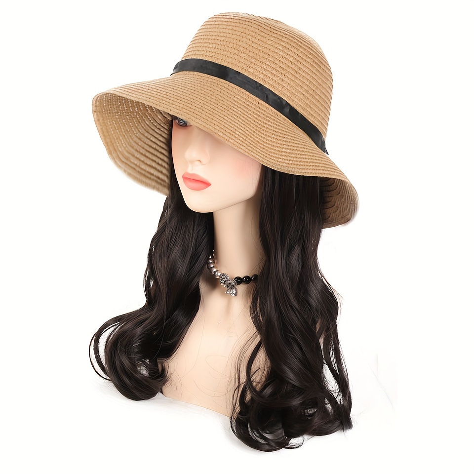 Long  body wave Hat Wig, Long  - Bucket Hat Women recensione e prezzo