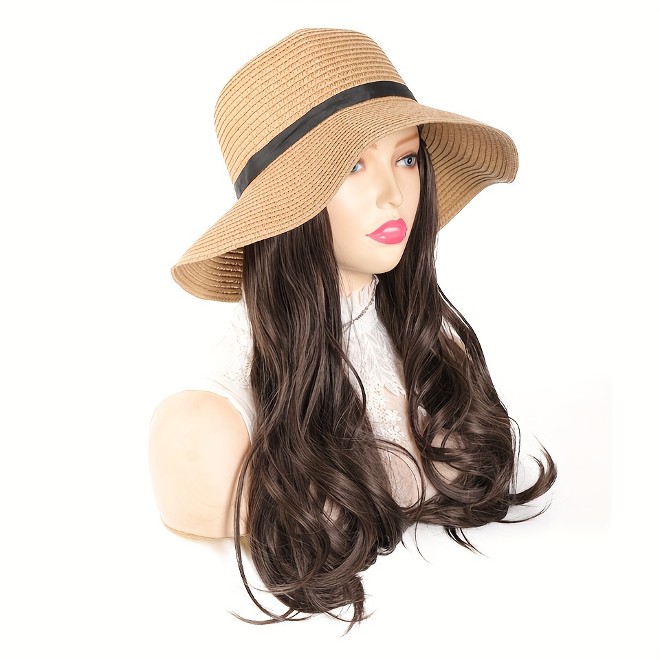 Long  body wave Hat Wig, Long  - Bucket Hat Women recensione e prezzo