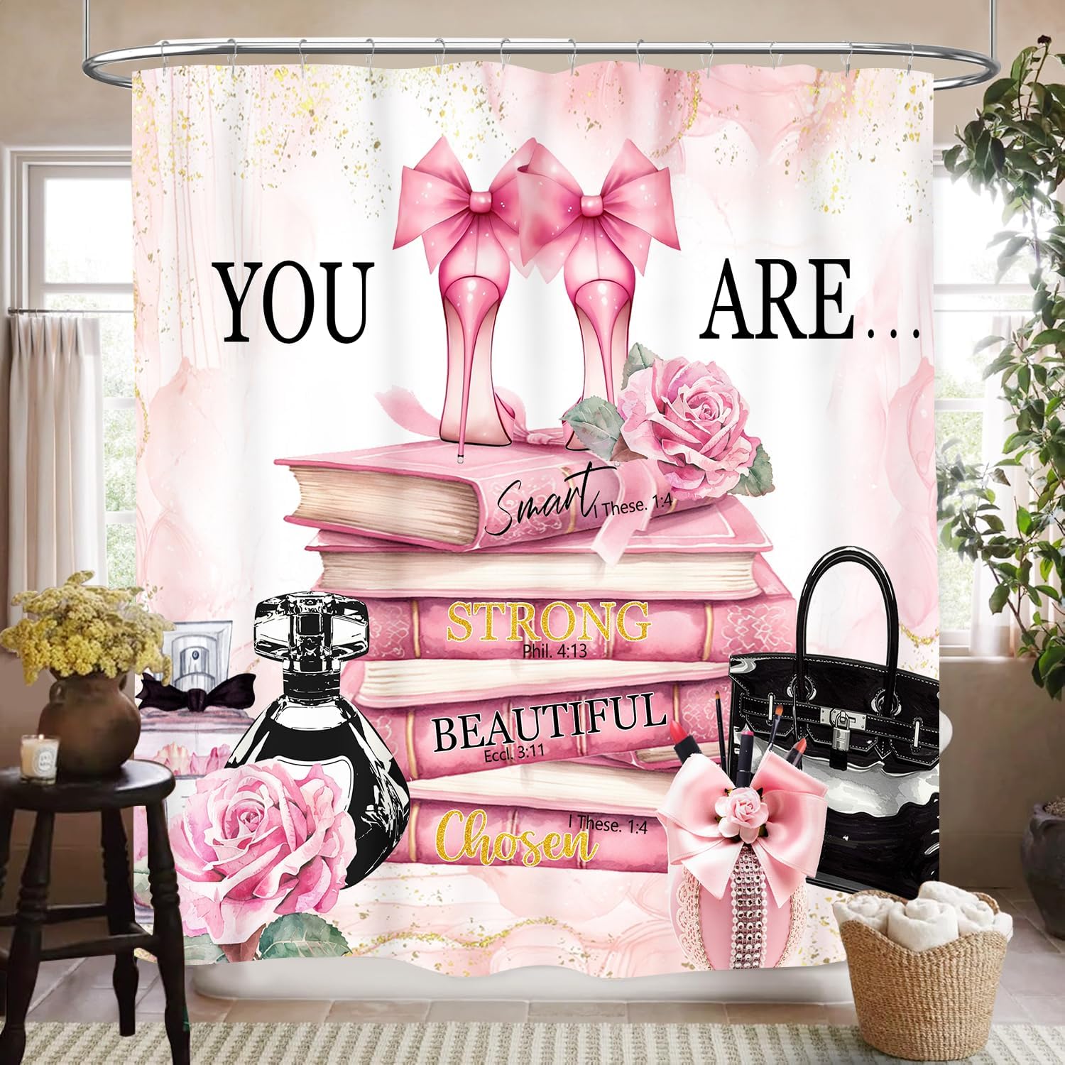 Fashion Woman Shower Curtain f - Women'S Fashion Magazines recensione e prezzo