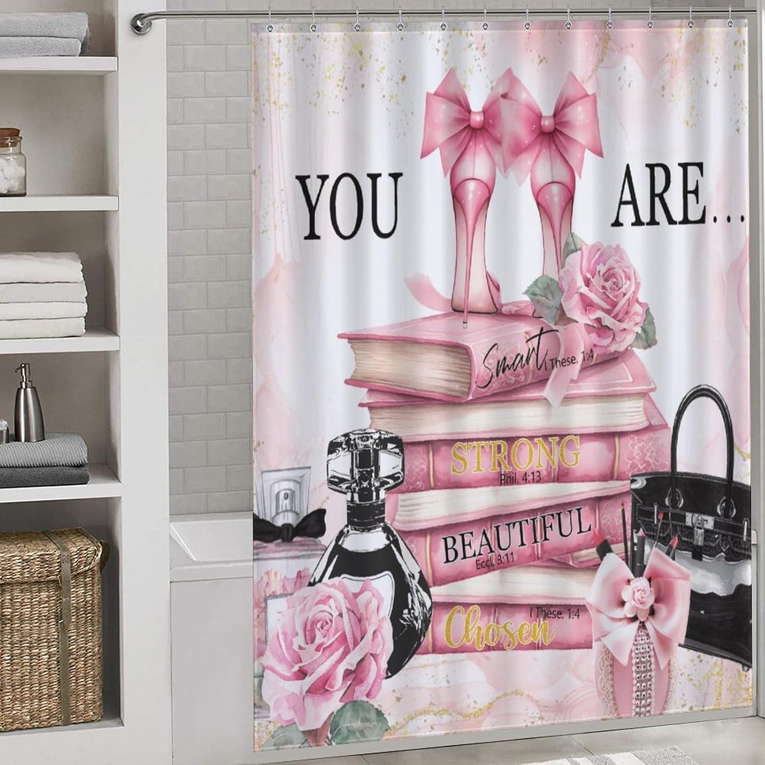 Fashion Woman Shower Curtain f - Women'S Fashion Magazines recensione e prezzo