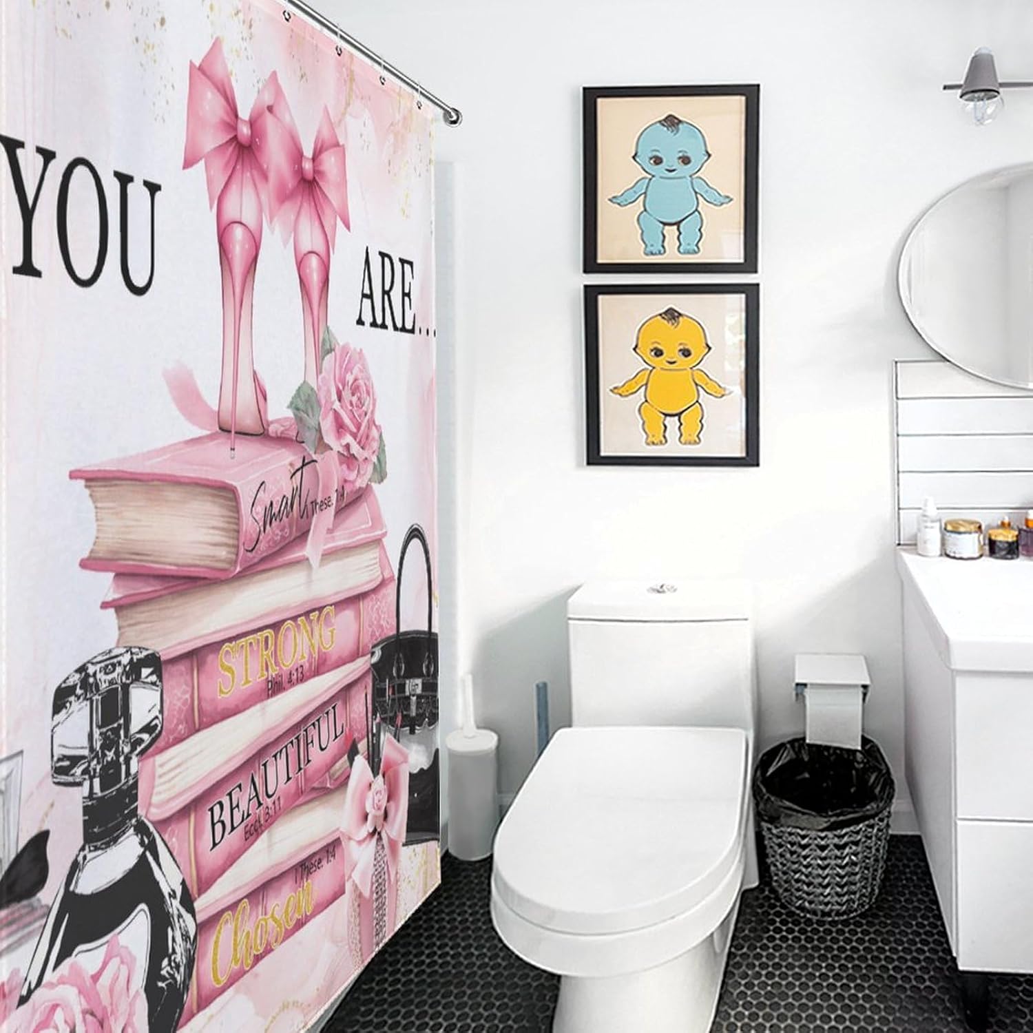 Fashion Woman Shower Curtain f - Women'S Fashion Magazines recensione e prezzo