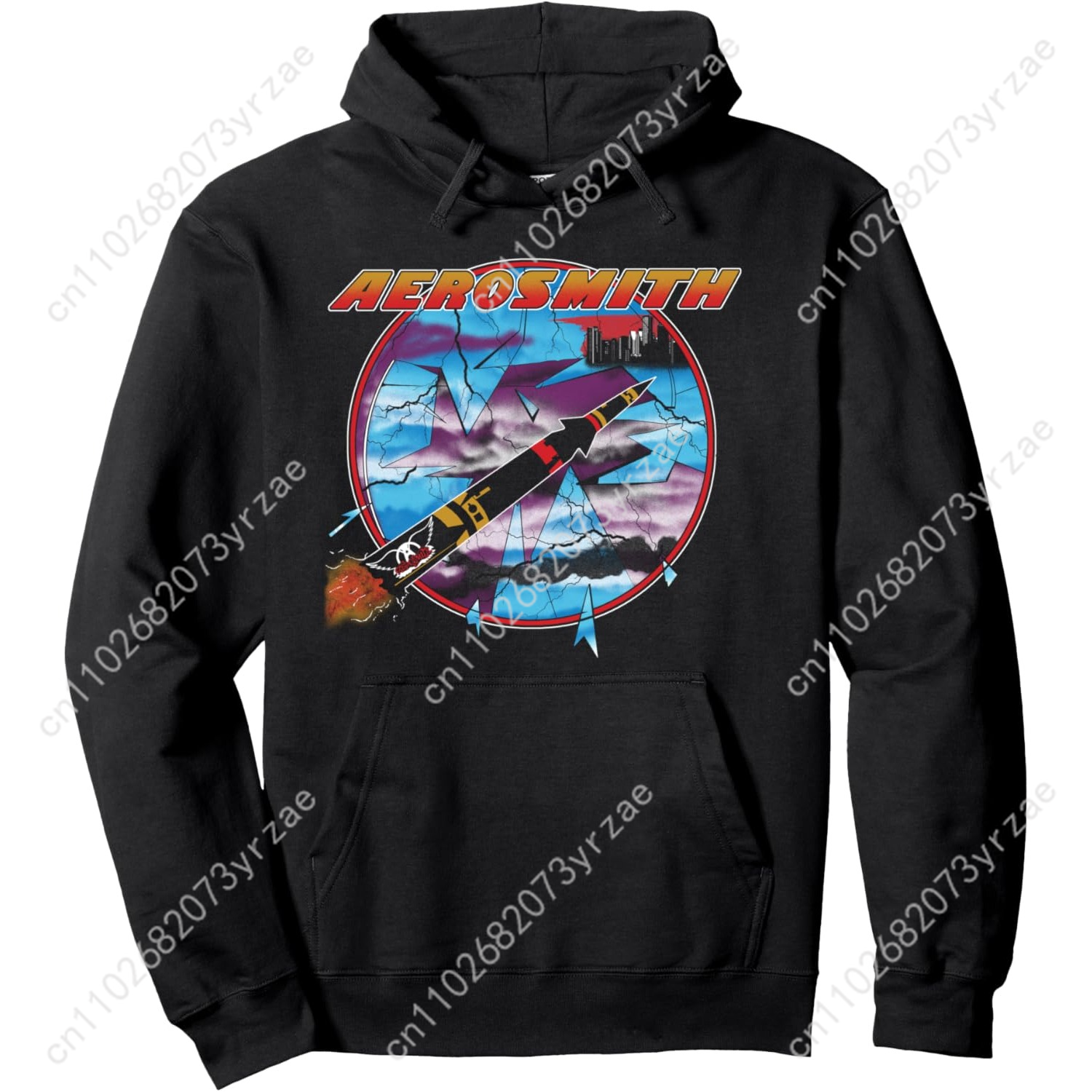 Retro Hoodie Aerosmith Jaded P - Women'S Fashion Hoodies recensione e prezzo