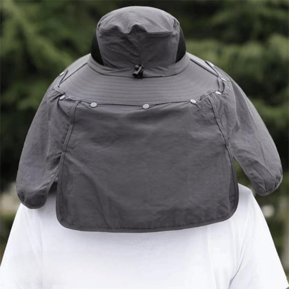 Removable Cloth Men Sun Hat Bi - Bucket Hat Women recensione e prezzo