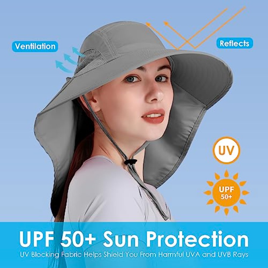 Womens Sun Hat UV Protection,  - Bucket Hat Women recensione e prezzo