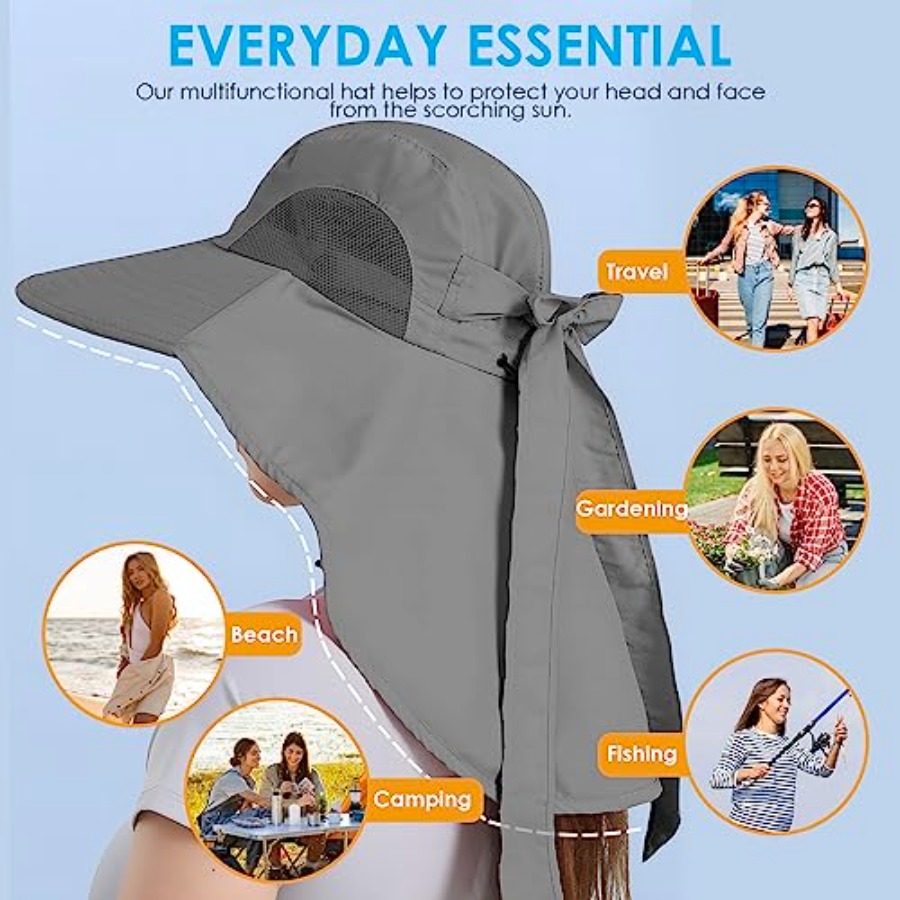 Womens Sun Hat UV Protection,  - Bucket Hat Women recensione e prezzo