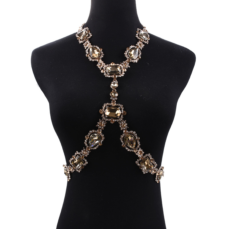 Luxury Sexy Bodychain Jewelry  - Women'S Fashion Harness recensione e prezzo