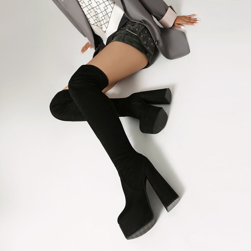 14cm Square Heel Waterproof Pl - Women'S Fashion Magazines recensione e prezzo