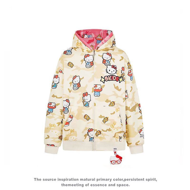 Ins New Hello Kitty Bapes Camo - Women'S Fashion Jackets recensione e prezzo
